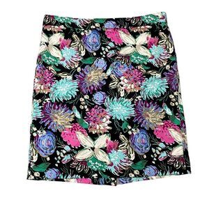 NWT J. Crew Floral Pencil Skirt